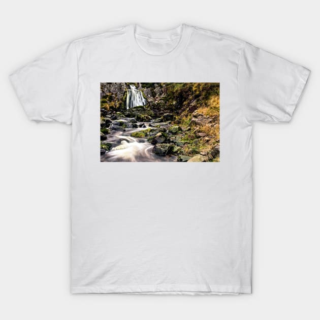 Hen Hole Lower Falls T-Shirt by Reg-K-Atkinson